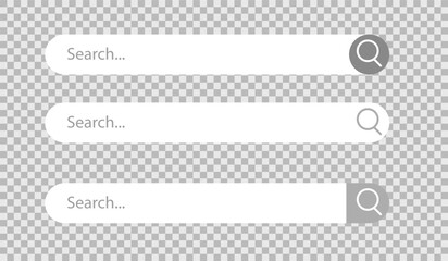 Search bar web template icon. Searching engine browser mockup. page internet browser
