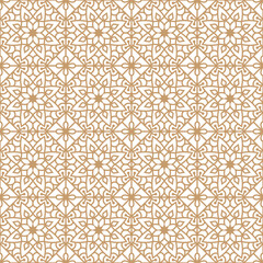 Seamless Abstract Floral and Geometric Pattern Vector Lattice Design for Backgrounds Fabric Prints Banners Interiors Wallpaper