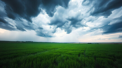 Fototapeta premium National Prairie Day, America's grasslands, North America, First Saturday of June, Generative Ai