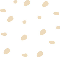 Cute Abstract Boho Dots Element