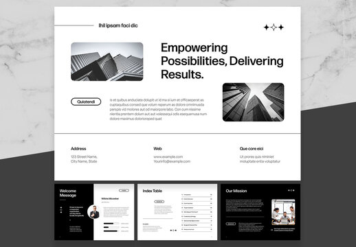 Black  And White Company Profile
