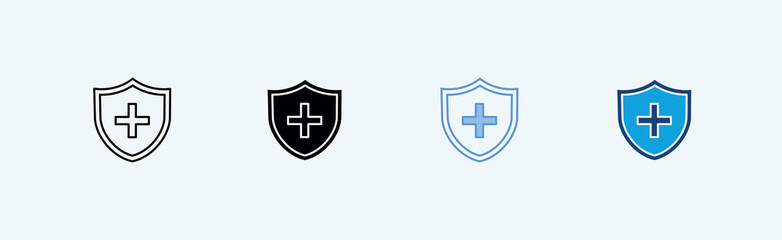 Fototapeta premium Health Protection icon
