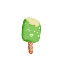 Lemon and Vanilla Popsicles