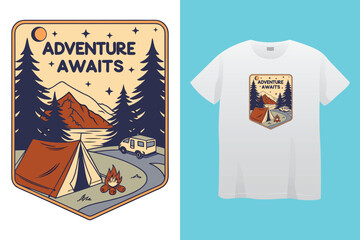 t shirt badges and sticker outdoor