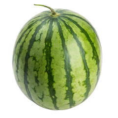 Watermelon slice isolated on transparent background