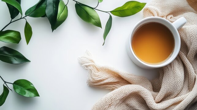 A macro shot of a laptop keyboard on a white table, with soft natural lighting highlighting the keys