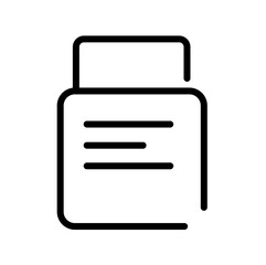 pad lock vector icon