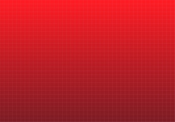 Fondo de degradado rojo con cuadrícula fina