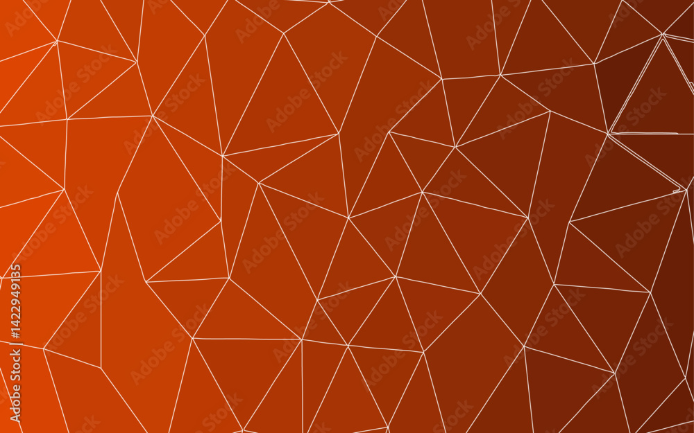 Poster Abstract low-poly background with irregular polygonal mesh lines. Tech-inspired, and geometric, suitable for modern interfaces, presentations, or high-tech. Modern mosaic overlap layer background.