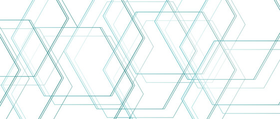 Clean minimalistic, and futuristic abstract background with overlapping hexagonal shapes. Geometric themes of technology, innovation, and structure. grid tile and mosaic structure simple hexagonal 