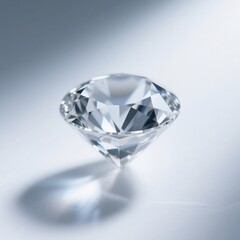 diamond on white background