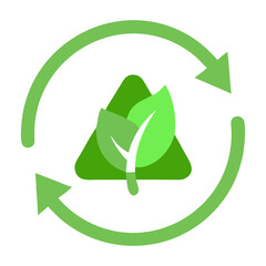 green recycle symbol
