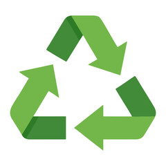 green recycle symbol
