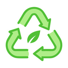 green recycle symbol
