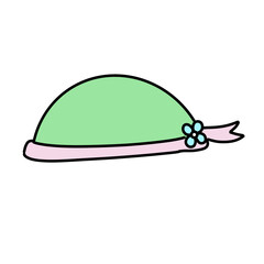 vector illustration of a plate