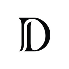 Modern Letter D Logo Design – Bold, Minimal, and Versatile Branding Icon