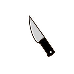 knife isolated on white background