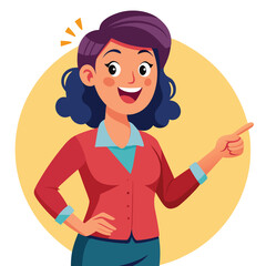 happy woman tells secret by putting palm to mouth
