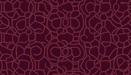 Obraz premium Abstract Dark Red Organic Swirl Pattern Background
