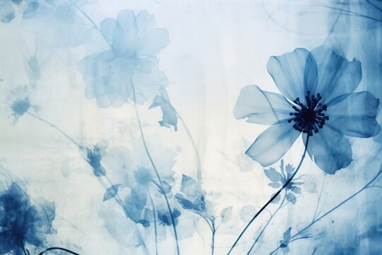 Abstract botanical backgrounds pattern flower.