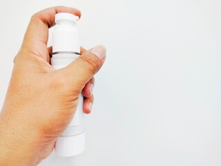 dispenser bottle for cosmetic products