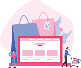 Web Layout and Shopping Cart