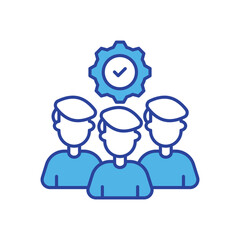 Motivation icon vector stock illustration