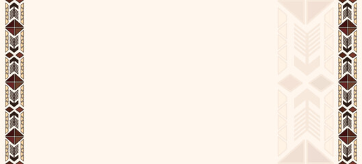 Maxico style banner and poster background vector design