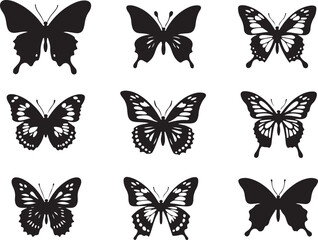 Butterfly Silhouette Vector | Elegant SVG Clipart for Cricut & Craft Projects

Butterfly SVG Bundle | Printable Vector Silhouettes for DIY & Design Use

Flying Butterfly Vector Art | Beautiful Nature-
