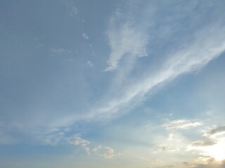 beautiful dark white cloudy afternoon sky, natural background gradation