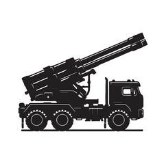 Asphalt Roller silhouette vector illustration
