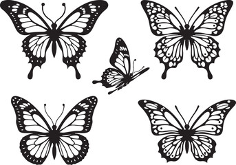 Butterfly Silhouette Vector | Elegant SVG Clipart for Cricut & Craft Projects

Butterfly SVG Bundle | Printable Vector Silhouettes for DIY & Design Use

Flying Butterfly Vector Art | Beautiful Nature-