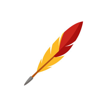 Quill Pen isolated on transparent background