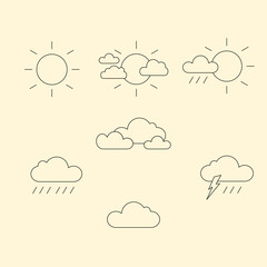 Weather icons pack