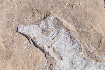 Caliche. Aztec Sandstone(Jurassic) geological formation. weathering. Scenic Loop Dr, Red Rock...