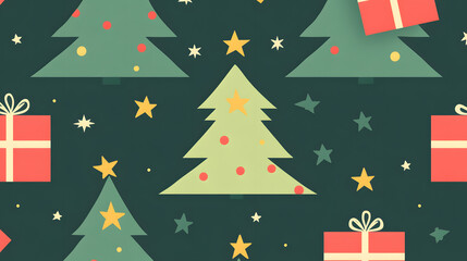 Minimalist style Christmas,Christmas, decoration, Christmas tree,holiday, xmas,winter, decorations,celebration, presents,gift, Santa Claus,ornaments,december,seasonal,art,happy,new year