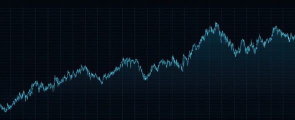Clean, minimalist stock market graph illustrating steady growth over time - Develop Trading Increase Return Progress