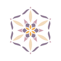 Collection of decorative tile patterns in various pastel bright colors, Geometrical tiles pattern, Floral Ornate