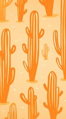 Cactus backgrounds pattern plant.