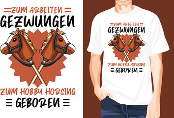 Hobby horse quote t-shirt