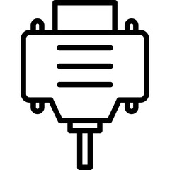 Obraz premium Vga Cable Icon