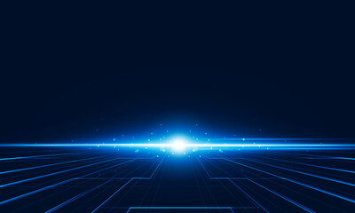 Abstract open Light of technology background Hitech communication concept innovation background vector design.