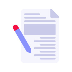 Copywriter icon vector image. Suitable for mobile apps, web apps and print media.