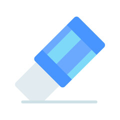 Eraser icon vector image. Suitable for mobile apps, web apps and print media.