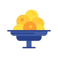 Ladoo icon vector image. Suitable for mobile apps, web apps and print media.