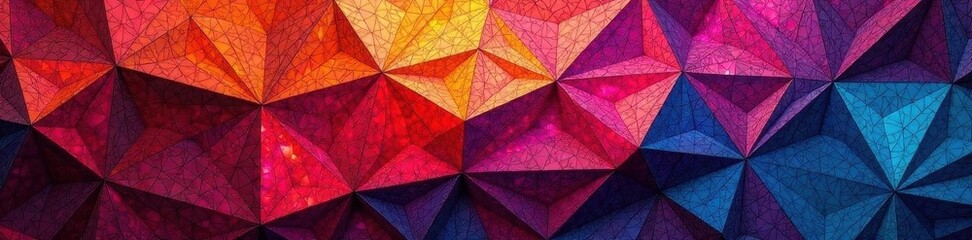 Obraz premium Intricate geometric textile pattern in vibrant hues , texture, indigo, seamless