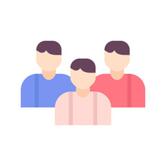 Obraz premium Meeting icon vector image. Suitable for mobile apps, web apps and print media.