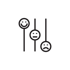 customer feedback icon editable outline stroke vector eps