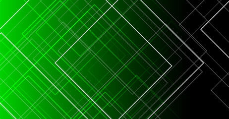 Dynamic Green Gradient with Angular White Lines: Modern Abstract Geometric Pattern, Minimalist Style for Graphic Design Projects and Visual Backgrounds