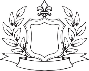 Royal Crest & Shield Vector Bundle
